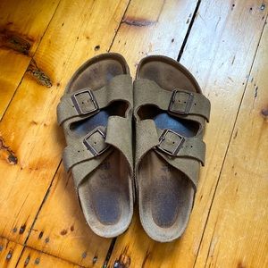 Suede Birkenstocks Size 41